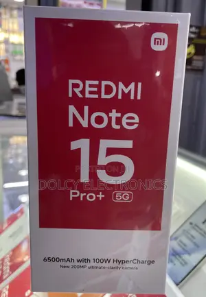 New Xiaomi Redmi Note 15 Pro+ 256 GB Black