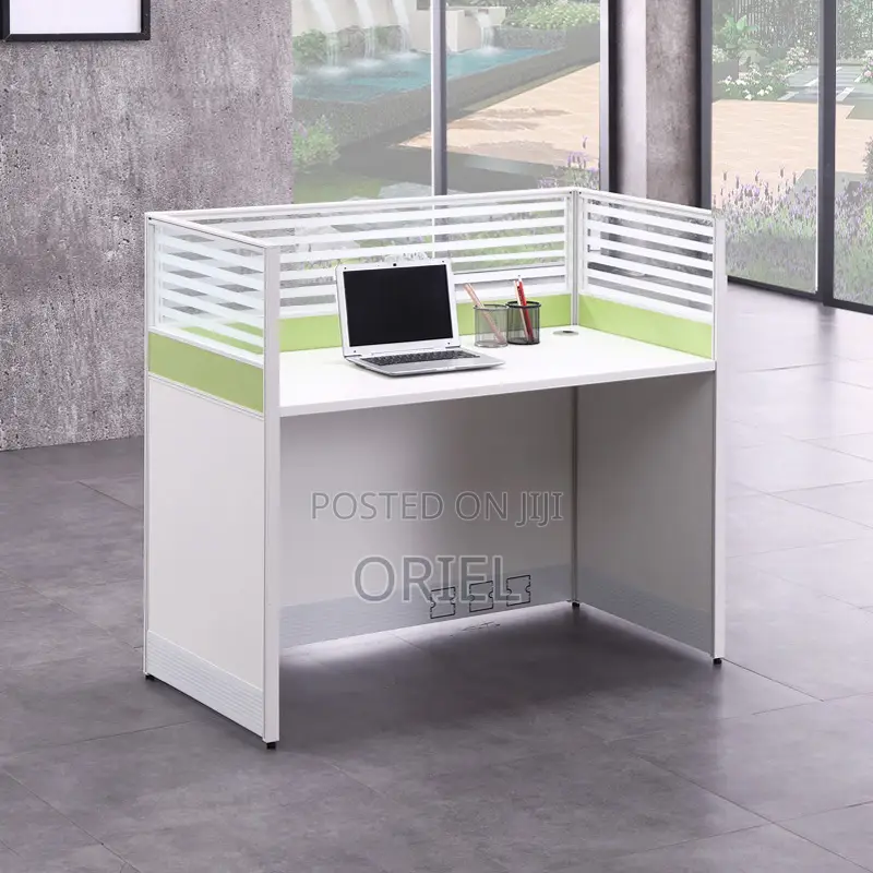 Office Workstation : 1-Way Modern Office Workstation