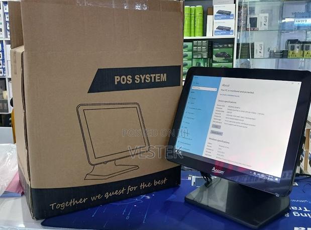 All in One Touch Screen Pos System Monitor 4gb 256gb SSD 17inch Screen