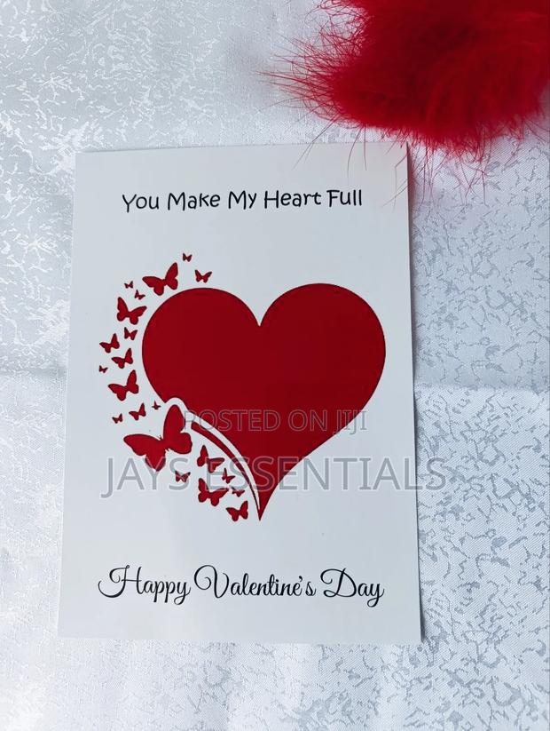 A5 Valentines Gift Cards