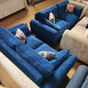 Elite Blue 5 Seater Sofa/ 5 Seater Sofa
