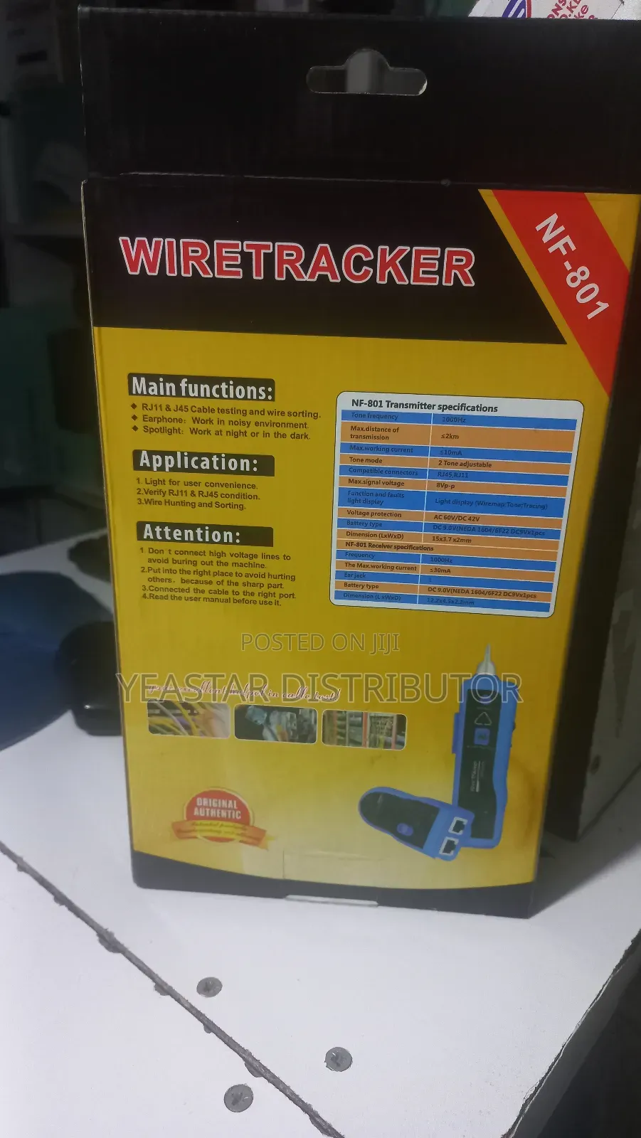Nf-801 Wire Tracker