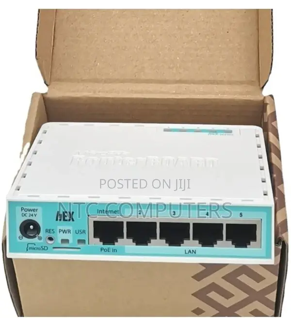 Mikrotik Hex Rb750gr3 5-Port Ethernet Gigabit Router