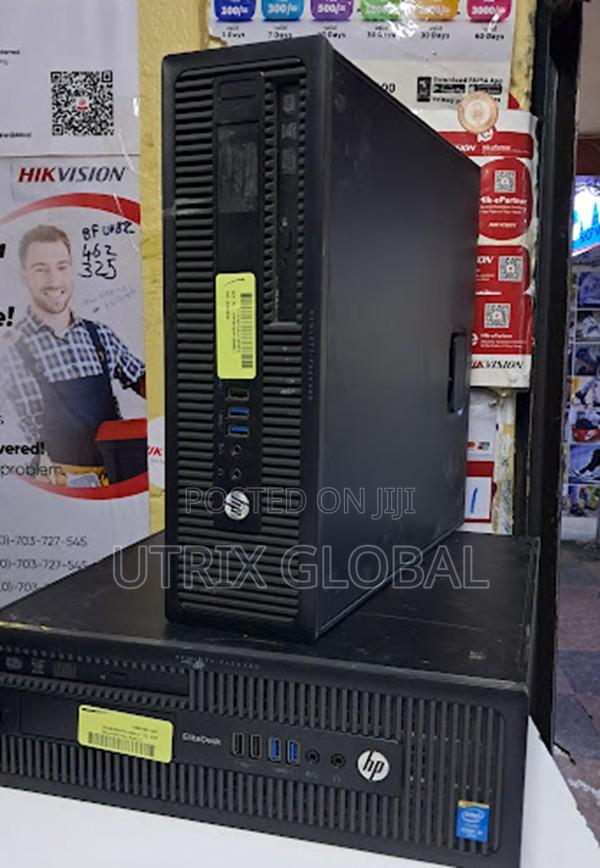 Hp Prodesk Fast And Efficient Desktop 4th Gen - main view