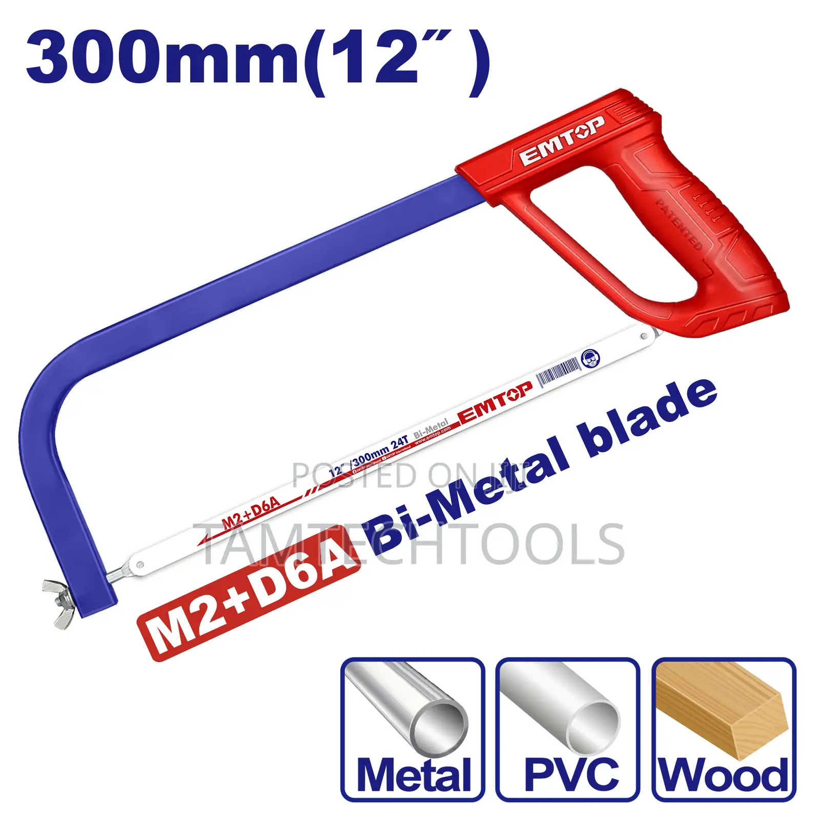 Hacksaw Frame And Blade 12'