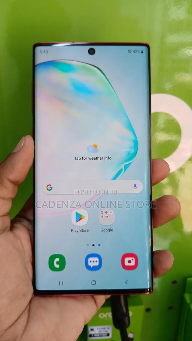 Samsung Galaxy Note 10 5G 256 GB Red - thumbnail 2