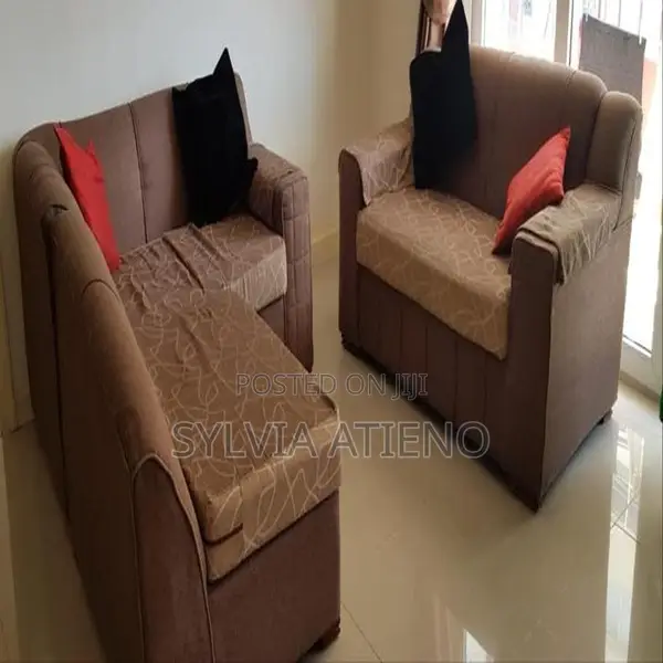 Mini L-Shaped 6 Seater Set