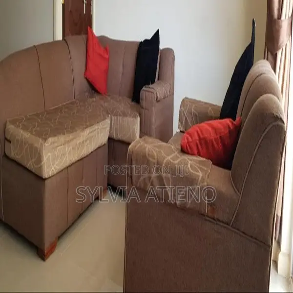 Mini L-Shaped 6 Seater Set
