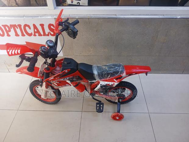 Nduthi Motorcycle-Style Kids Bike - main view