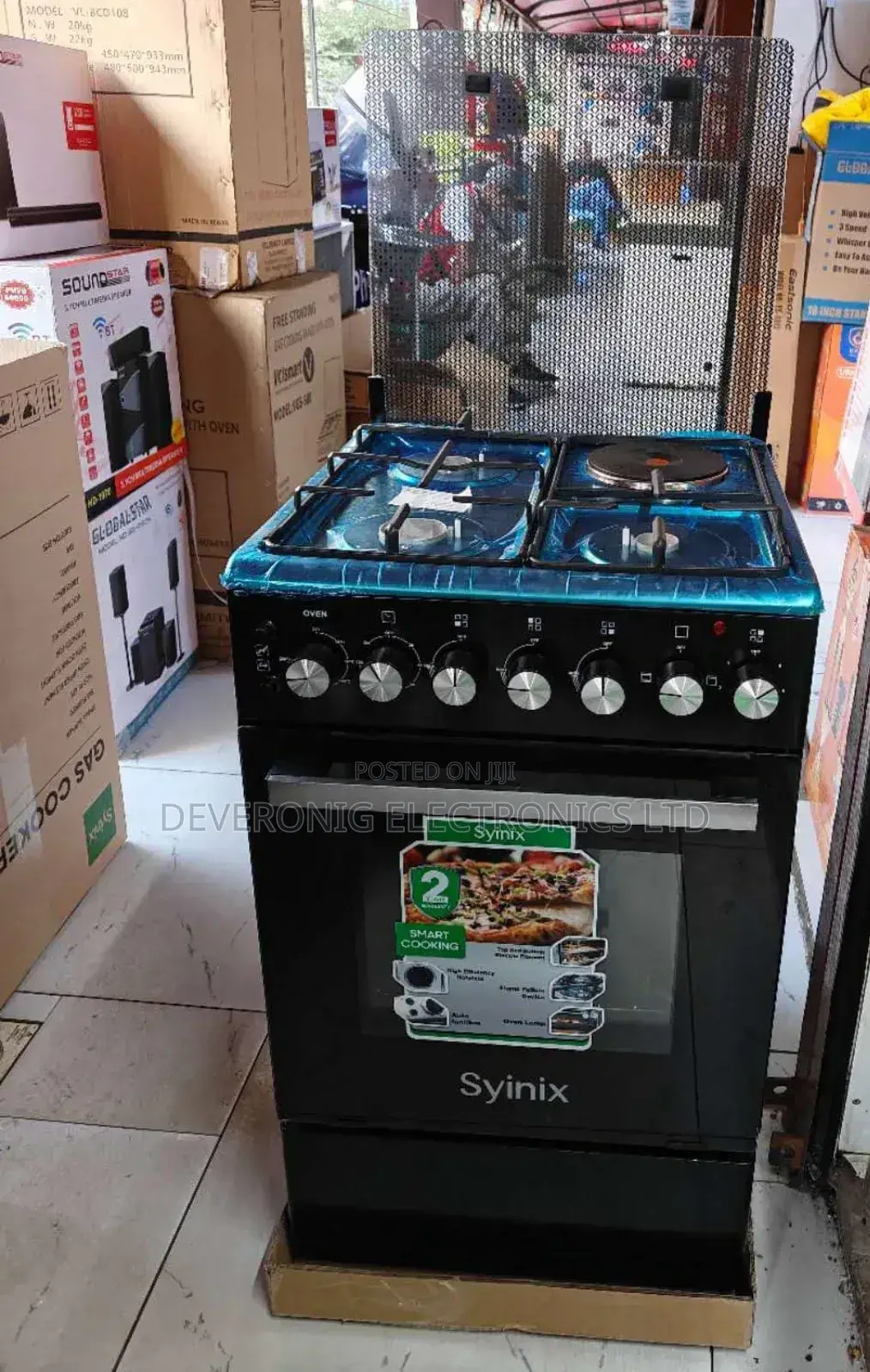 Syinix 50 by 55 3+1 Standing Cooker