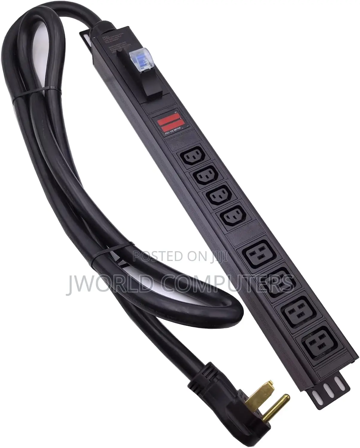MTN 8 -Way Uk Plug Pdu Aluminium