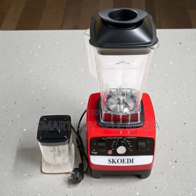Stainless Steel Cutting Blades 4500w 2-in-1 2.5l Double Cup Blender