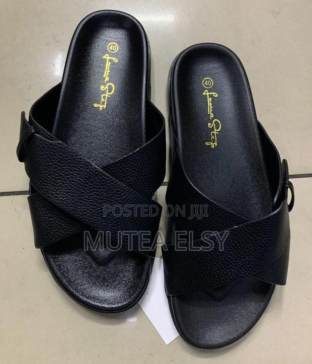 Black Designer Slides - main view
