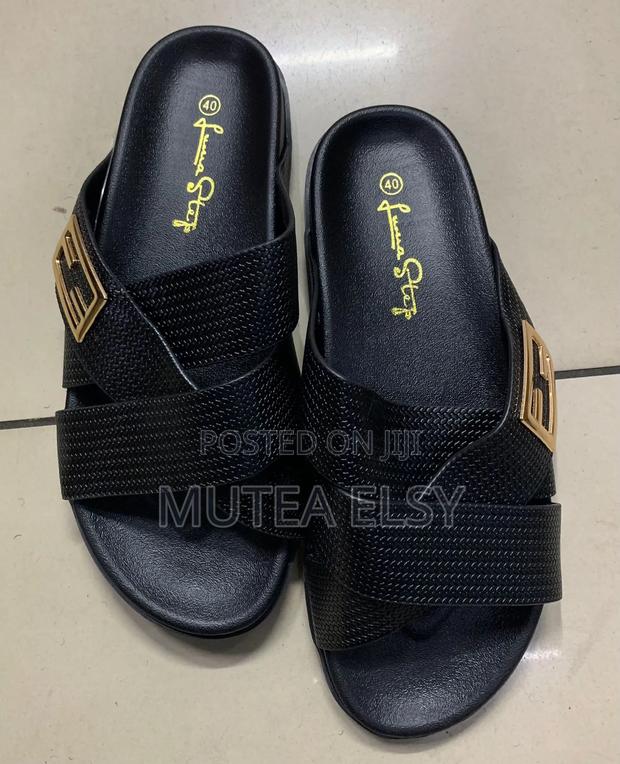 Black Designer Slides - thumbnail 3