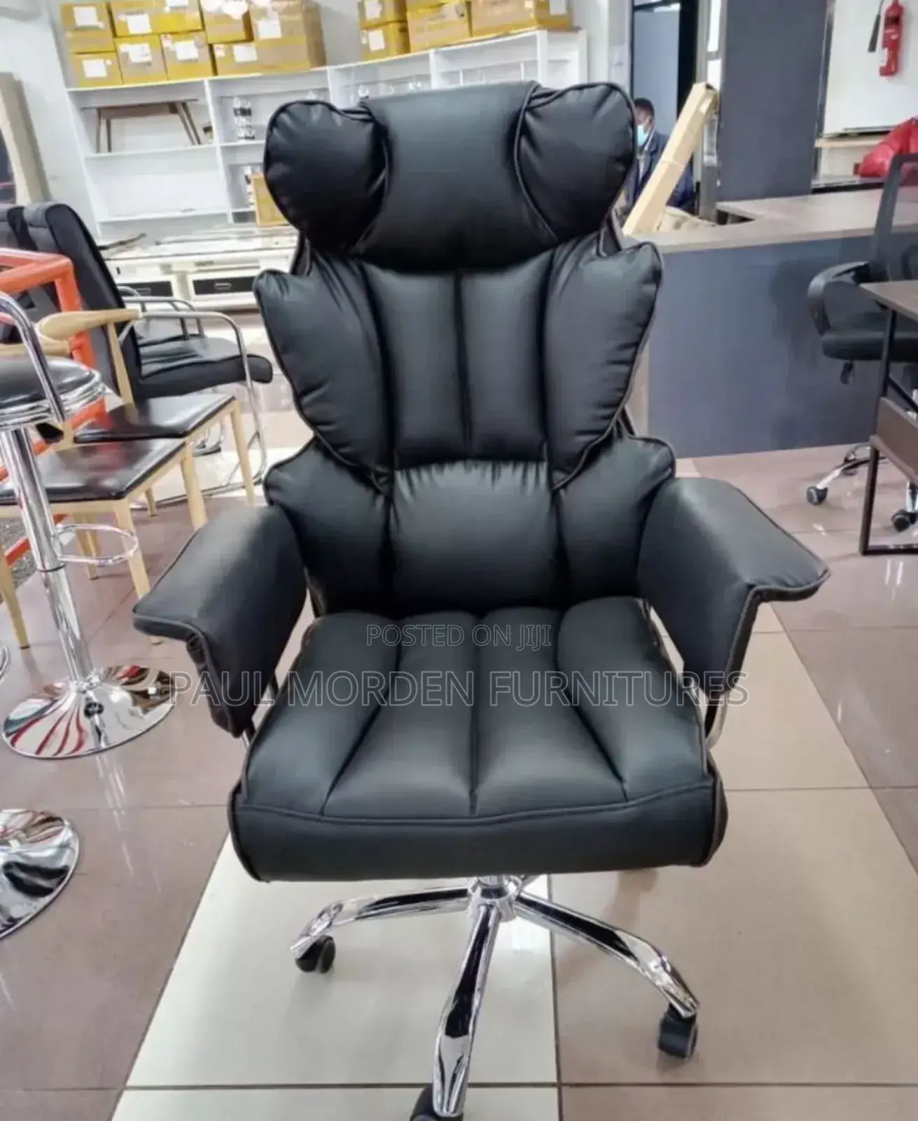 Office Study Chair With Footrest