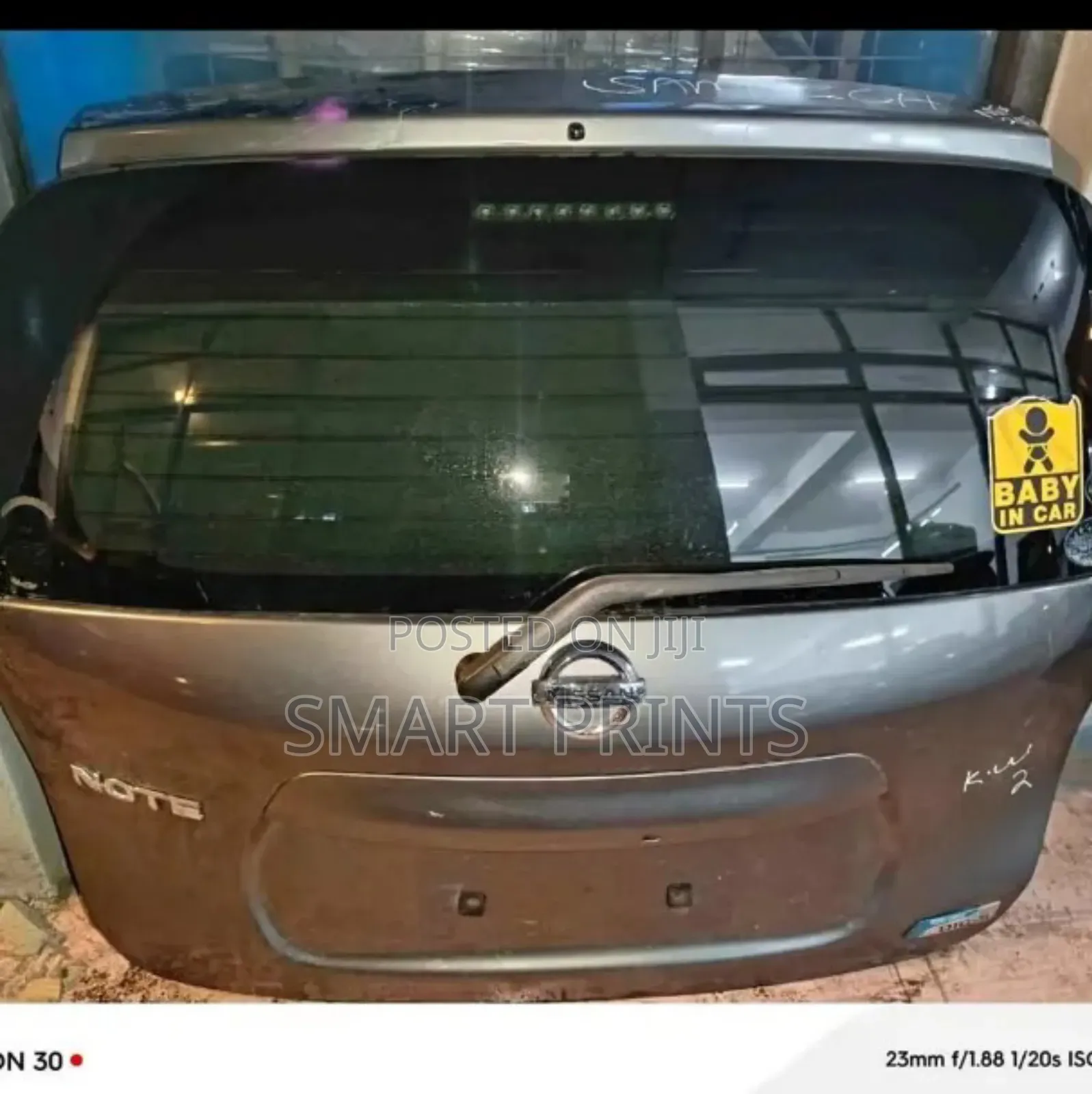 Genuine Ex Japan Nissan Note 2012 Boot Available