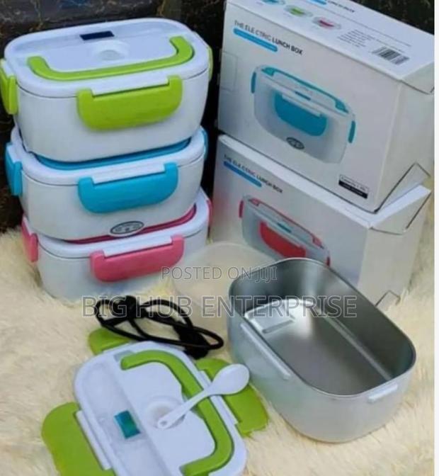 Electric Lunch Box With Silver Liner - main view
