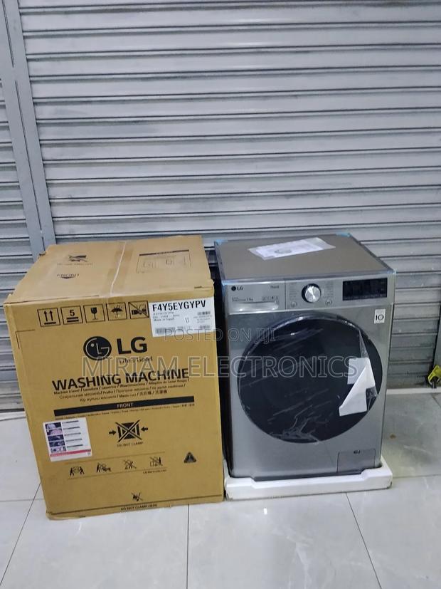 Lg F4y5eygypv Front Load Washing Machine 11kg - thumbnail 2