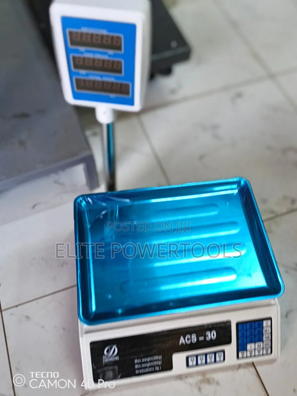 Acs 40kg Electric Scale With Hand / Electric Computing Scale