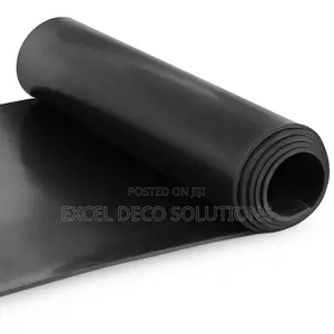 Solid Neoprene Rubber Mat – Strong Flexible Rubber Flooring