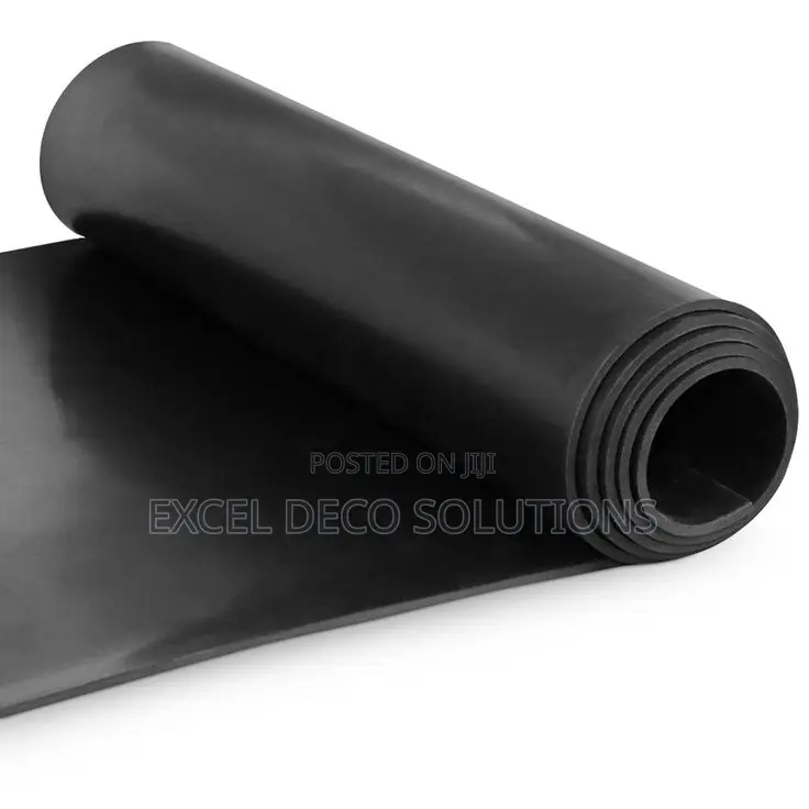 Solid Neoprene Rubber Mat – Strong Flexible Rubber Flooring