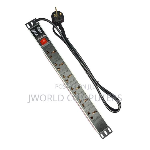 MTN 6-Way Uk Plug Pdu Aluminium - main view