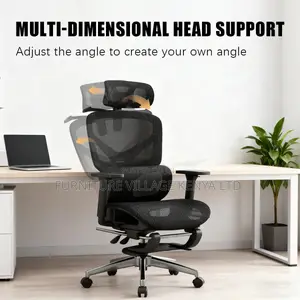 Office Chairs: High-back Executive Orthopedic Office Seat