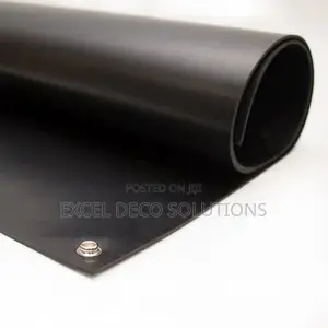 Solid Neoprene Rubber Mat – Heavy Use Safety Mat