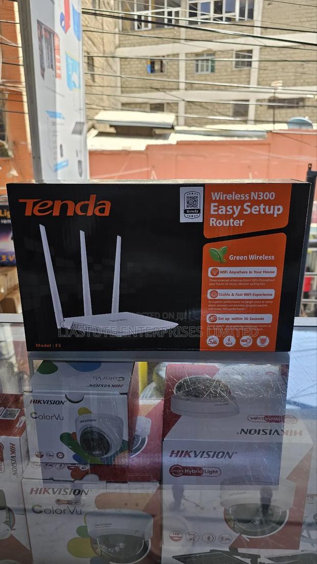 Wireless Tenda Router - main view