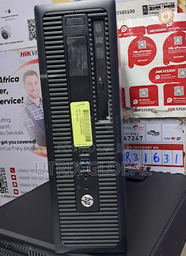 Hp Prodesk Professional Grade Intel I5 Desktop - main view