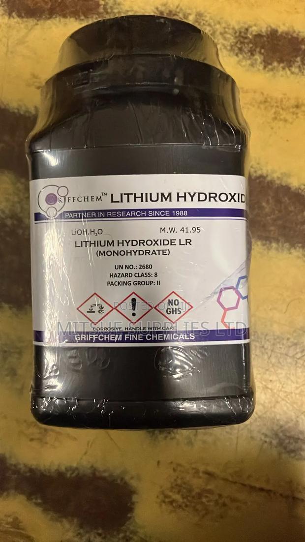Lithium Hydroxide Lr 500g - main view