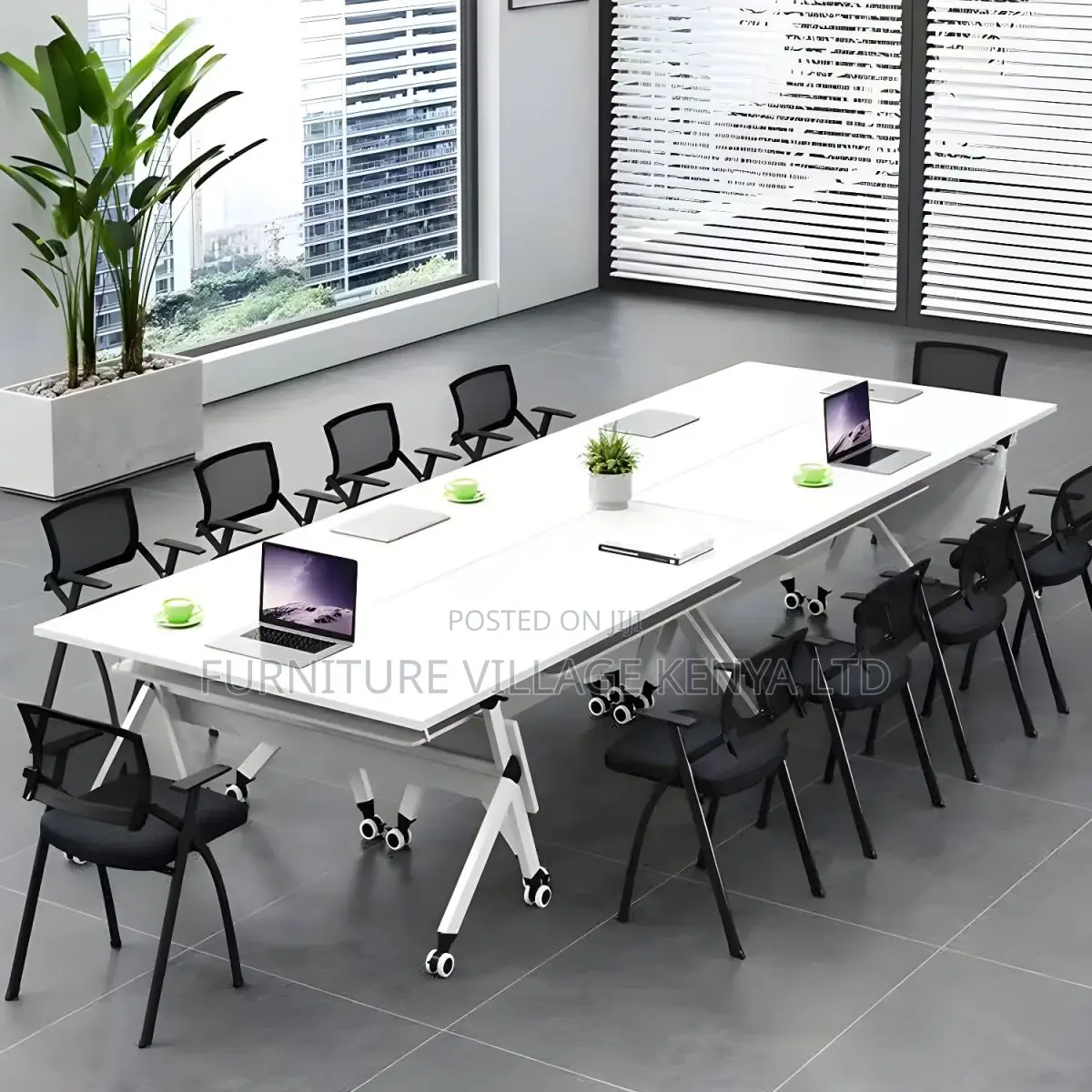 Training Desk: Foldable Meeting Table - 120cm X 60cm