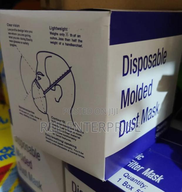 Dustmask Blue Back In Stock  50 Pieces - main view