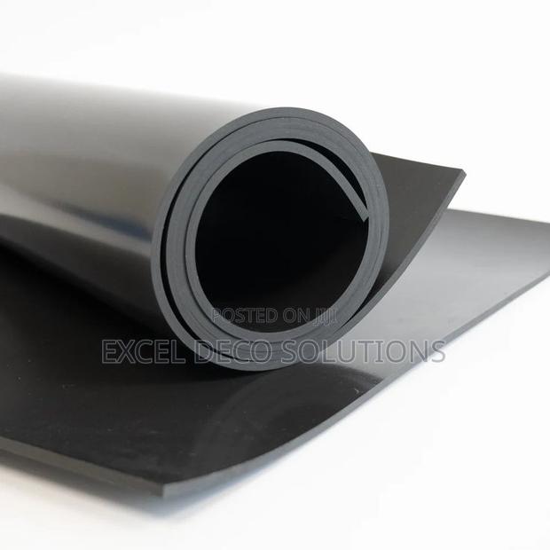 Solid Neoprene Rubber Mat – Industrial Strength Flooring - main view