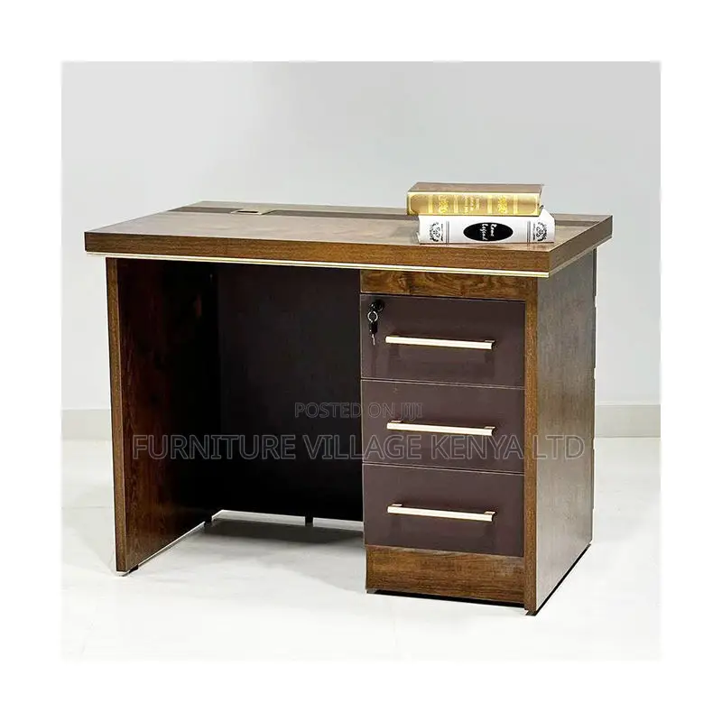 Office Tables; 1.4 Meters Executive Office Desk With Drawers