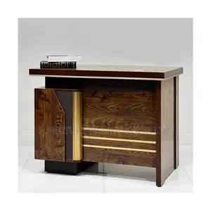 Office Tables; 1.4 Meters Executive Office Desk With Drawers
