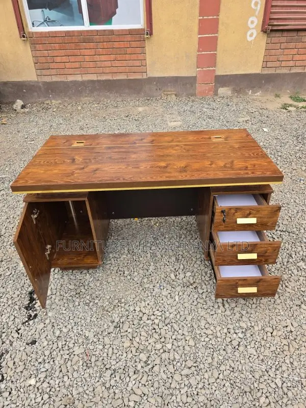 Office Tables; 1.4 Meters Executive Office Desk With Drawers