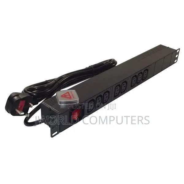 MTN 8-Way C13 Plug Pdu Black