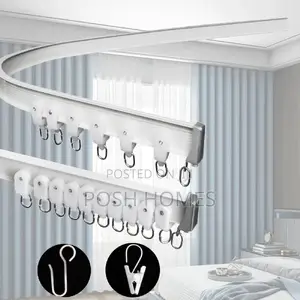 Curved PVC Curtain Rails