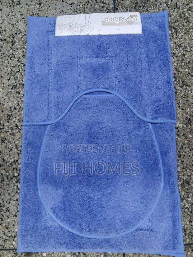 3-Piece Bathroom Absorbent Mat Set | Non-Slip Rubber Backing - thumbnail 6