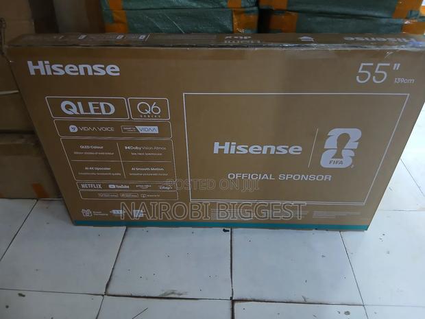 Hisense 55" Qled Smart Q6 Television - thumbnail 2