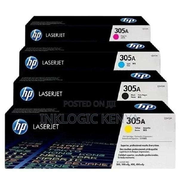 Hp 305a Original Laserjet Toner Cartridges (Ce410 Series)