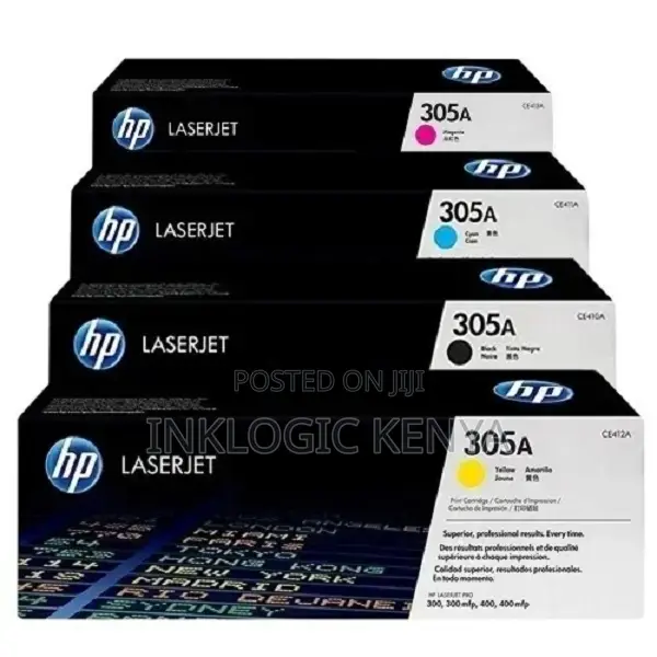 Hp 305a Original Laserjet Toner Cartridges (Ce410 Series)