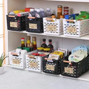 Small Plastic Storage Basket | Compact Durable Size: 30 × 15 × 13 Cm
