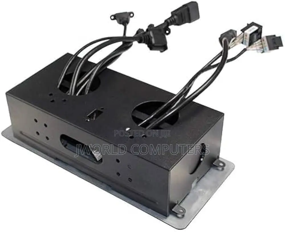 Table Top Metal Pop-Up Box - Black/ Silver
