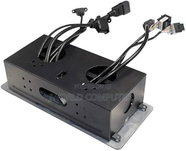 Table Top Metal Pop-Up Box - Black/ Silver