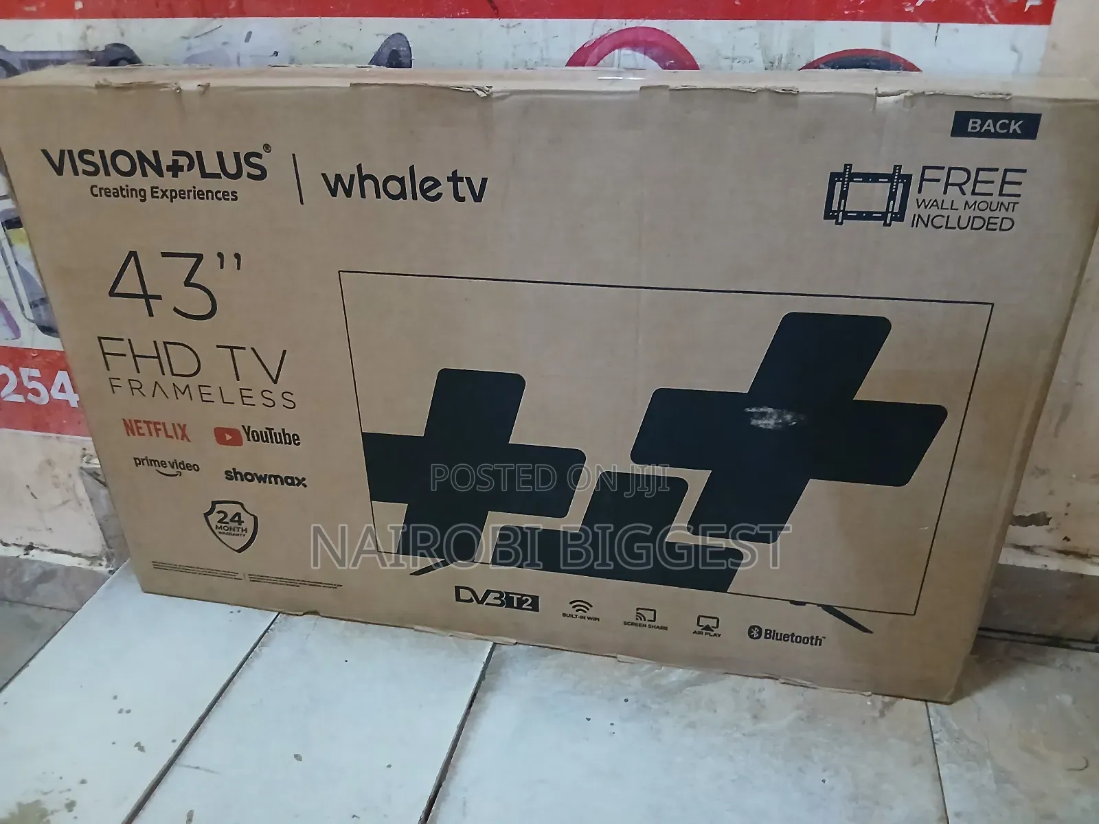 Vision 43 Smart Frameless Television