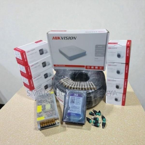 Weather Resistant 8 Hikvision 1080p Full Hd 2mp CCTV Cameras Full Kit