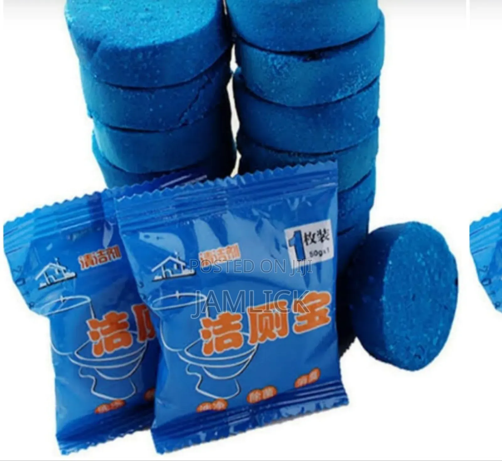 10 PCS Bubble Blue Tablets Toilet Cleaner – Zy