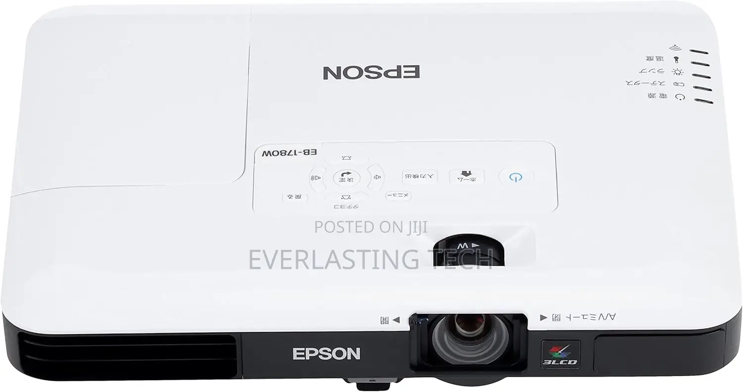 Epson Eb-1780w Ultra Portable 3lcd Widescreen Business Projector
